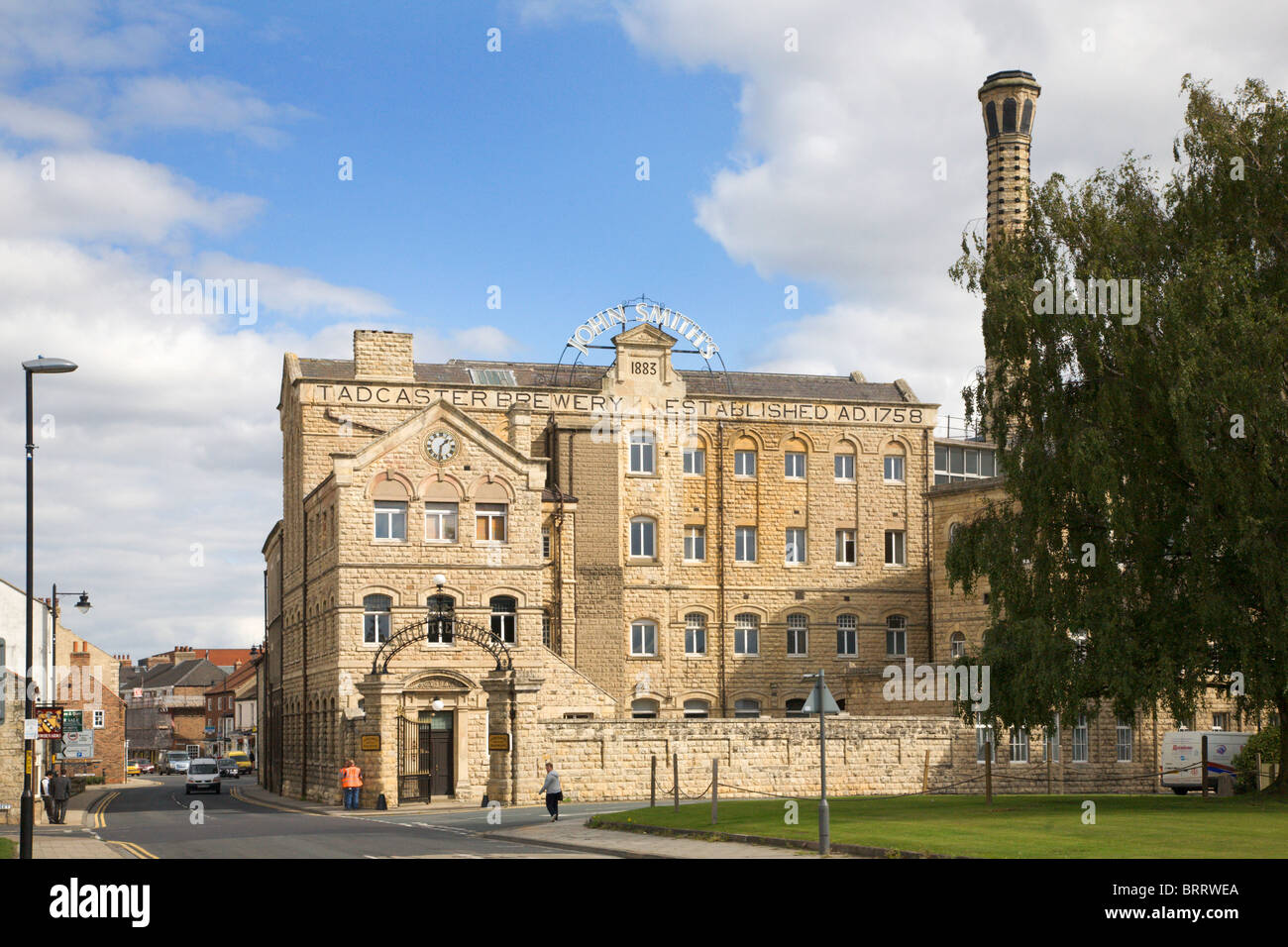 John Smiths Tadcaster Brewery Tadcaster North Yorkshire England Stock