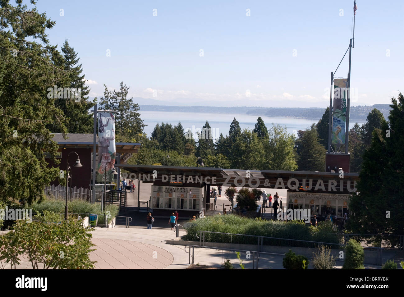 Point Defiance Zoo and Aquarium Tacoma Wshington State WA USA Stock Photo -  Alamy