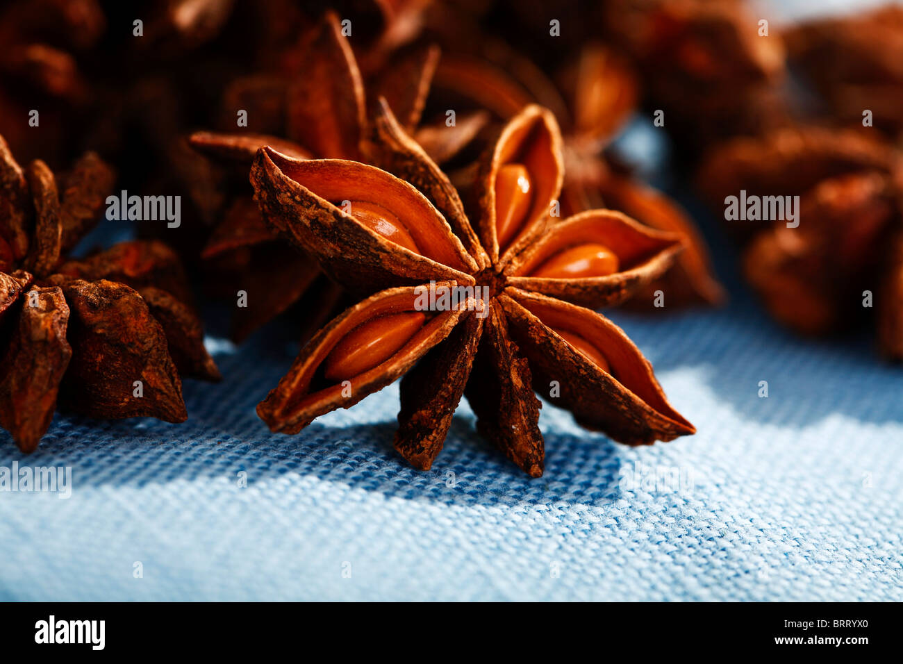 Anise stars Stock Photo
