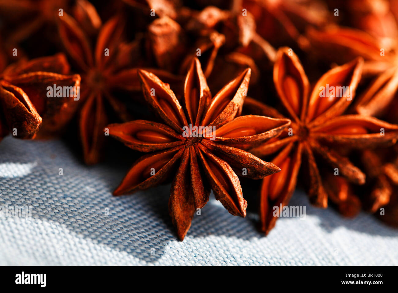 Anise stars Stock Photo