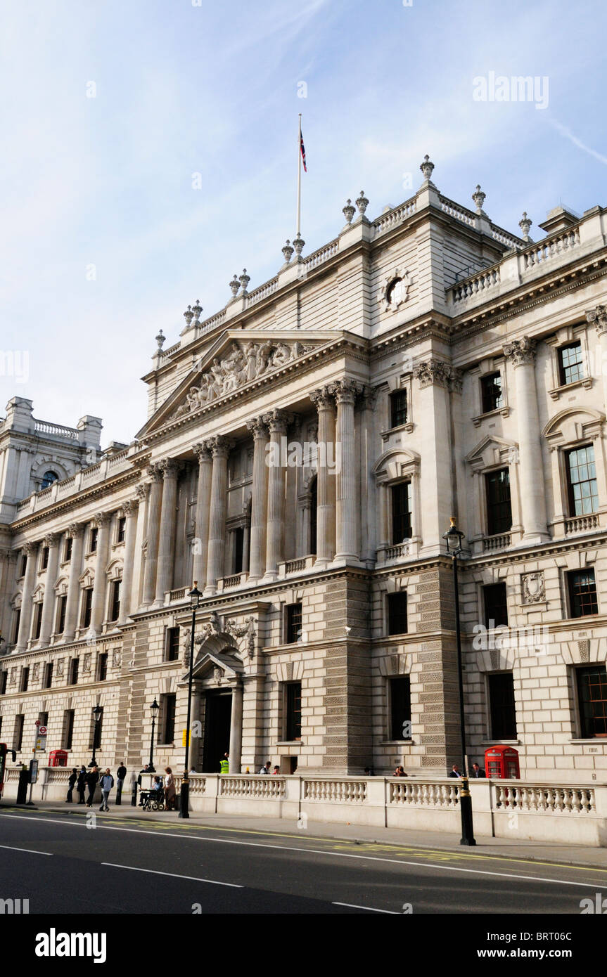 The HMRC government department building in Whitehall, London, England, UK Stock Photo