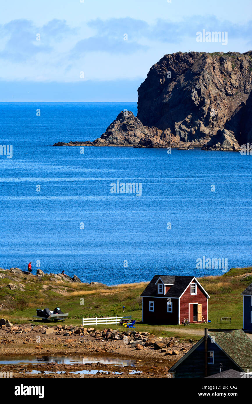 Coastline near Durrell on South Twillingate Island Newfoundland, Canada