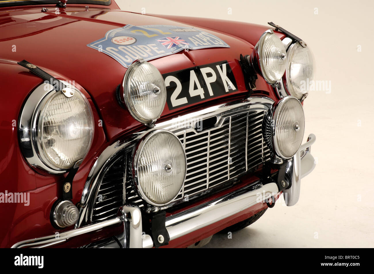 Red Mini Cooper Classic High Resolution Stock Photography and Images - Alamy