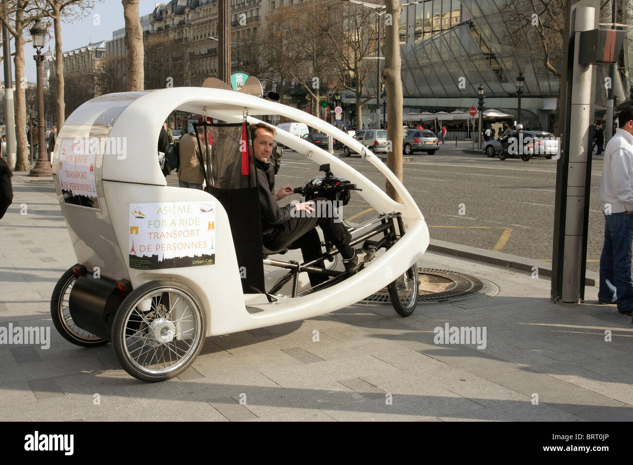 Pedicab europe hi-res stock photography and images - Alamy