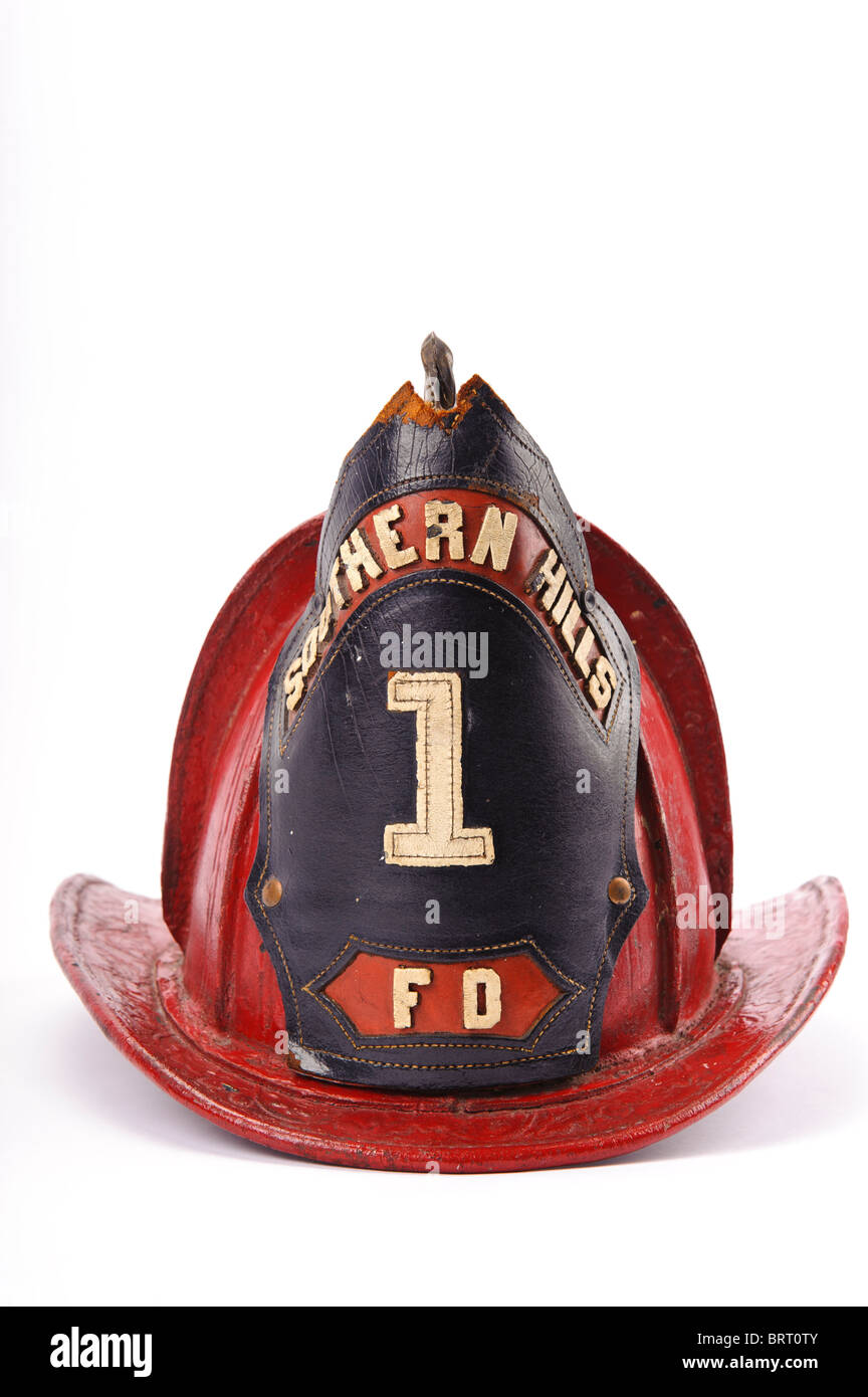 Antique leather fire helmet sales