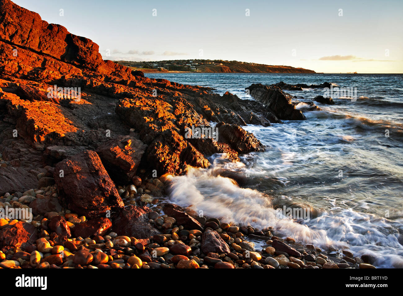 Hallett Cove  Fleurieu Peninsula  South Australia Stock Photo