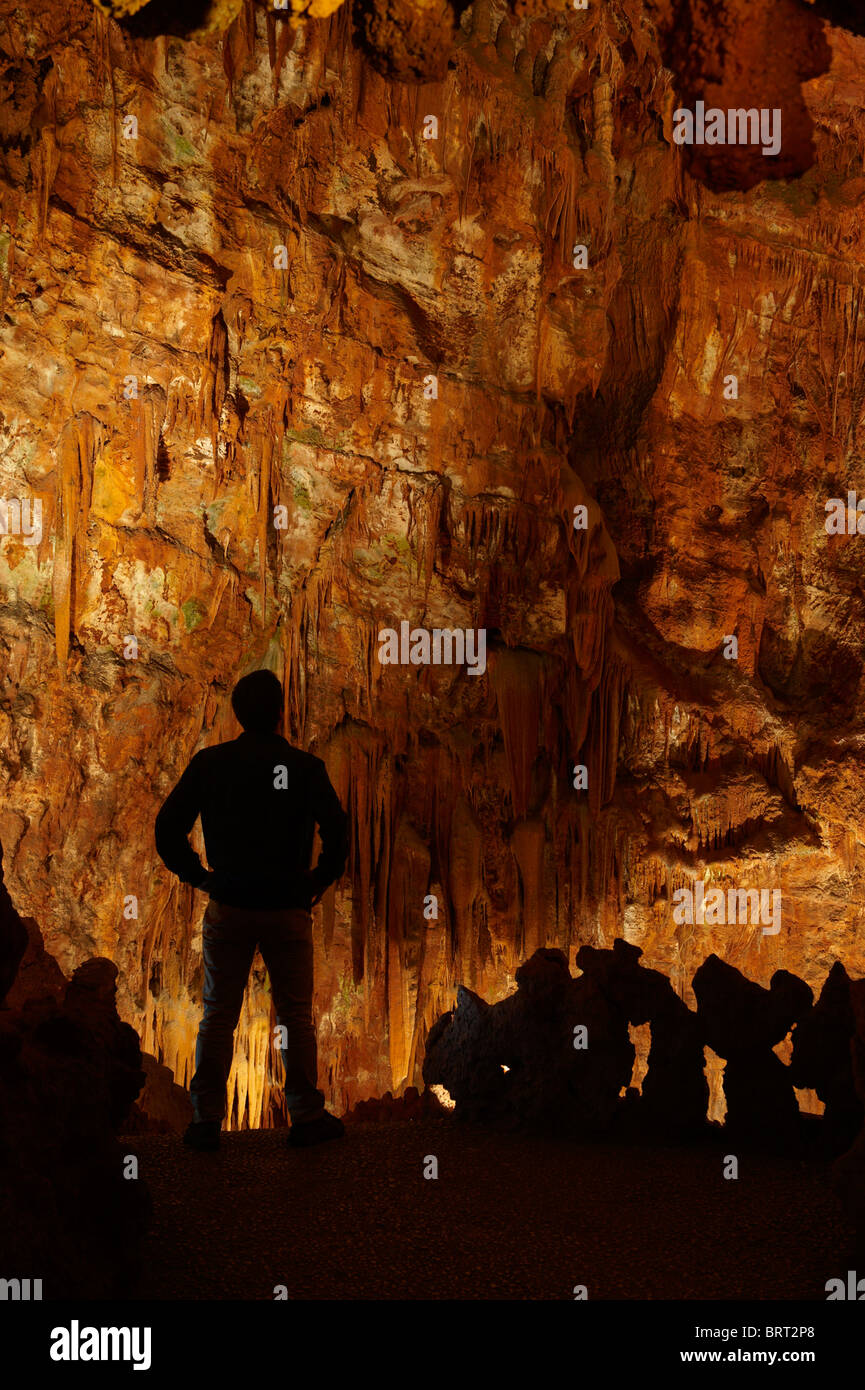 Mira de Aire caves, Portugal Stock Photo