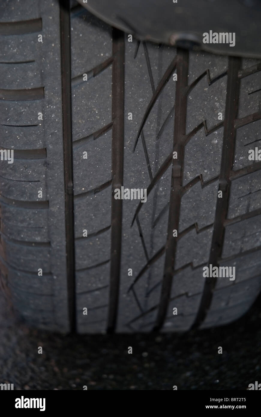 Car Tyre Tread Stock Photo Alamy