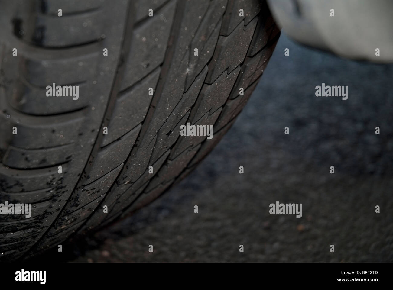 Car Tyre Tread Stock Photo Alamy