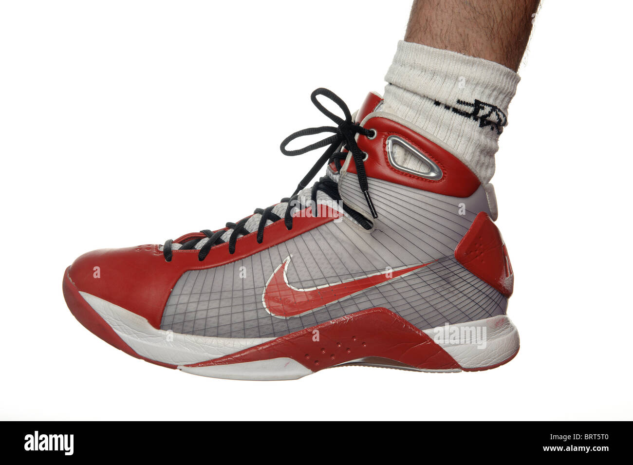 Nike basketball shoe Stock Photo