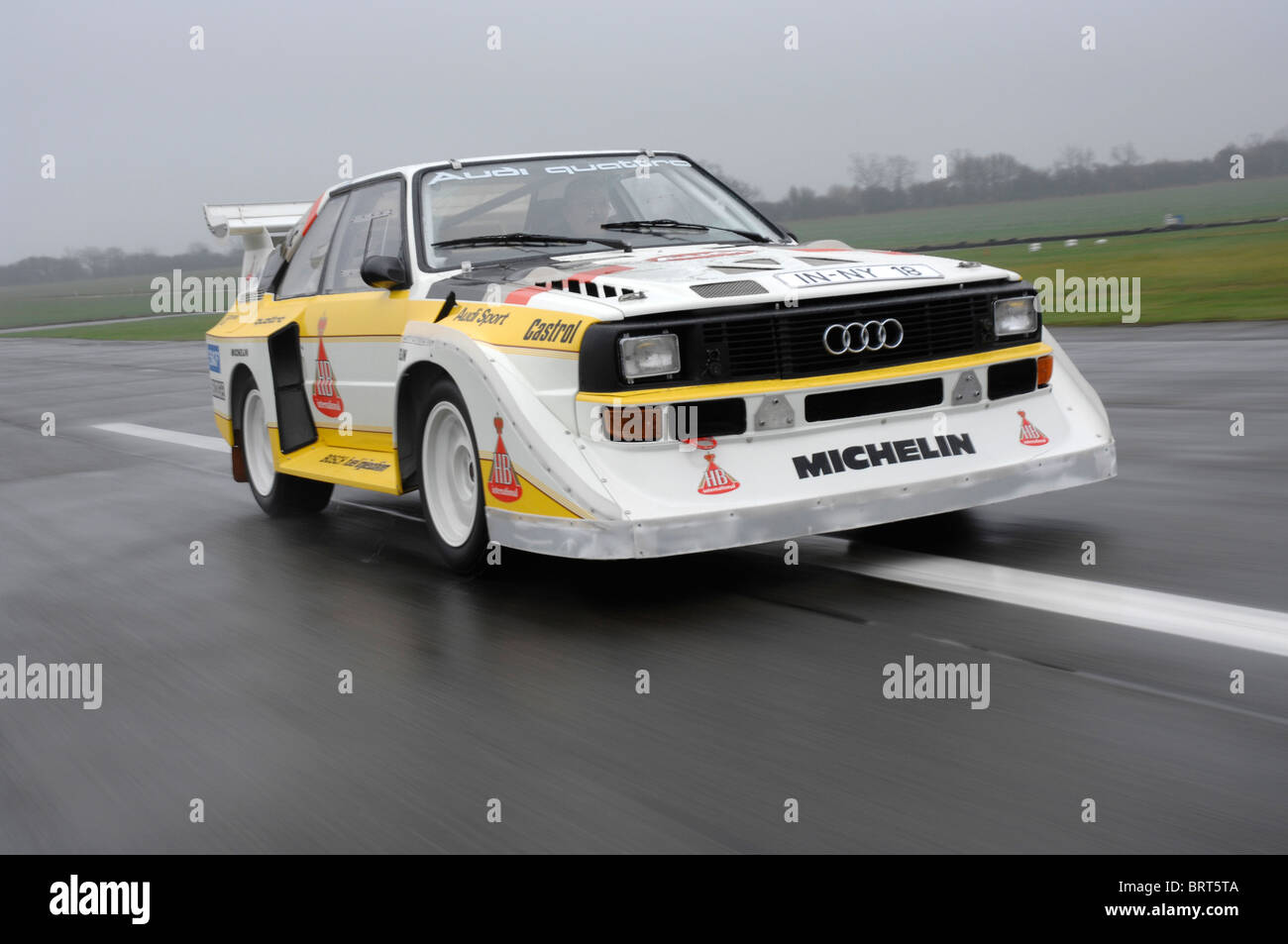 Audi Quattro S1 1985 Stock Photo