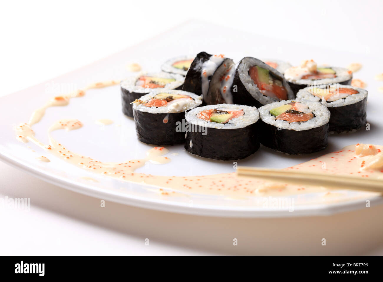 traditional japanese sushi Stock Photo - Alamy