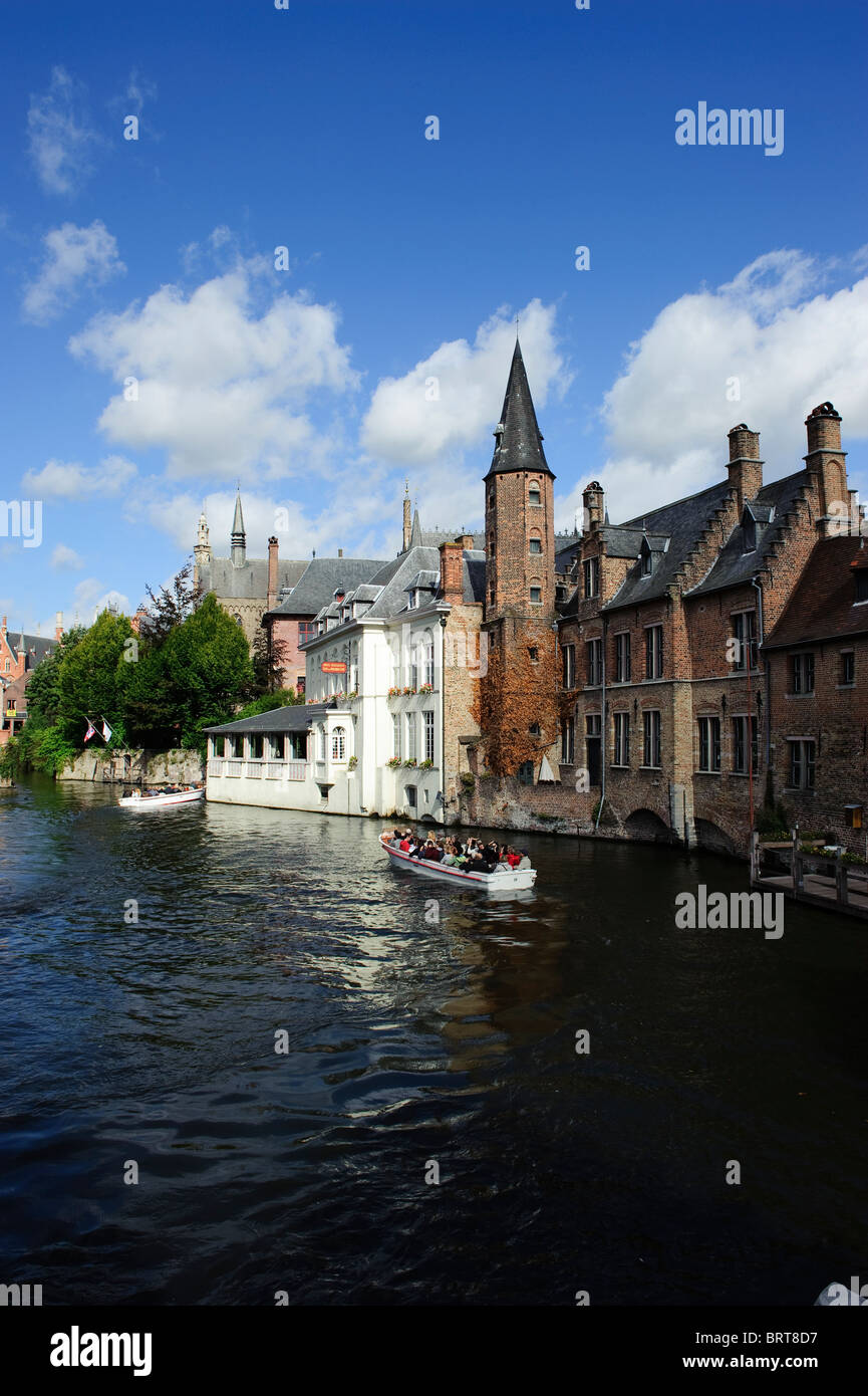 Bruges City Scenes Stock Photo