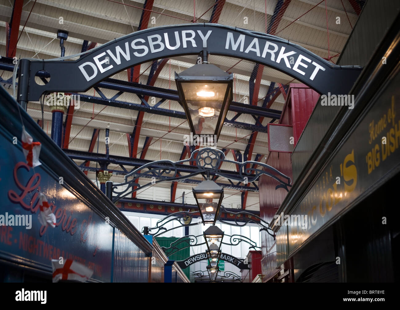 Dewsbury Market  West Yorkshire England UK Stock Photo
