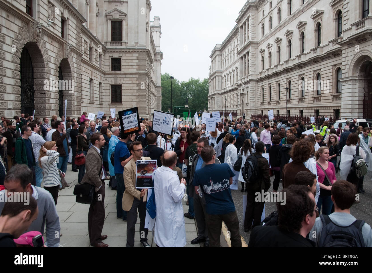 Science is Vital Protest Rally Stock Photo - Alamy