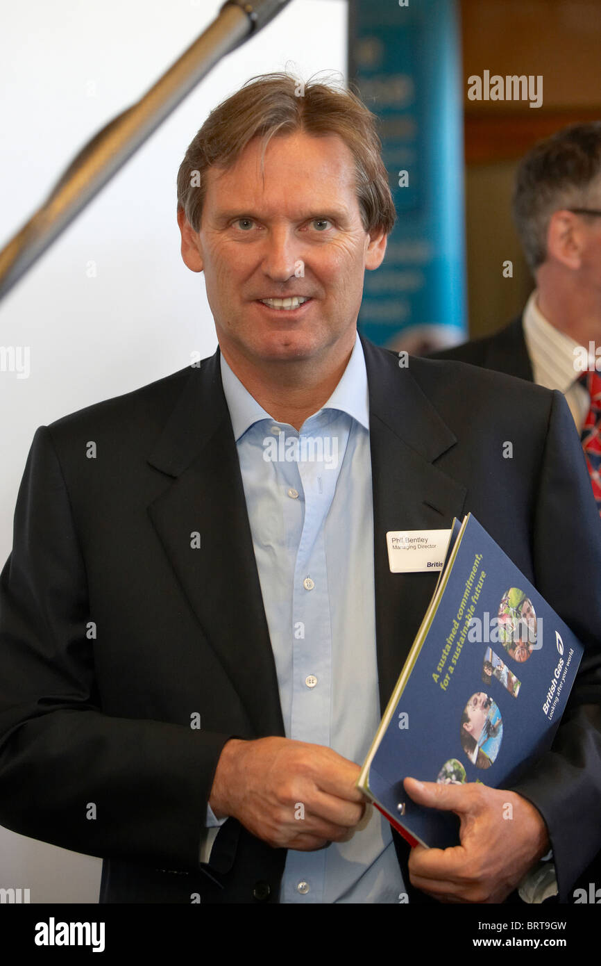 Phil Bentley Managing Director of British Gas Stock Photo