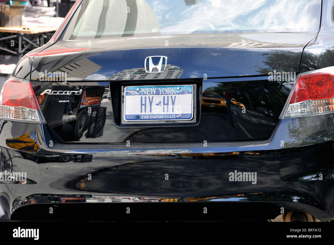 New York license plate, USA Stock Photo Alamy