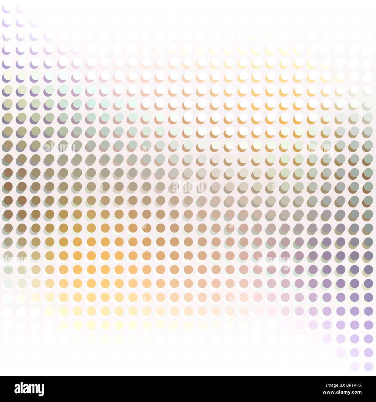 Abstract illustrated background of a dot pattern Stock Photo