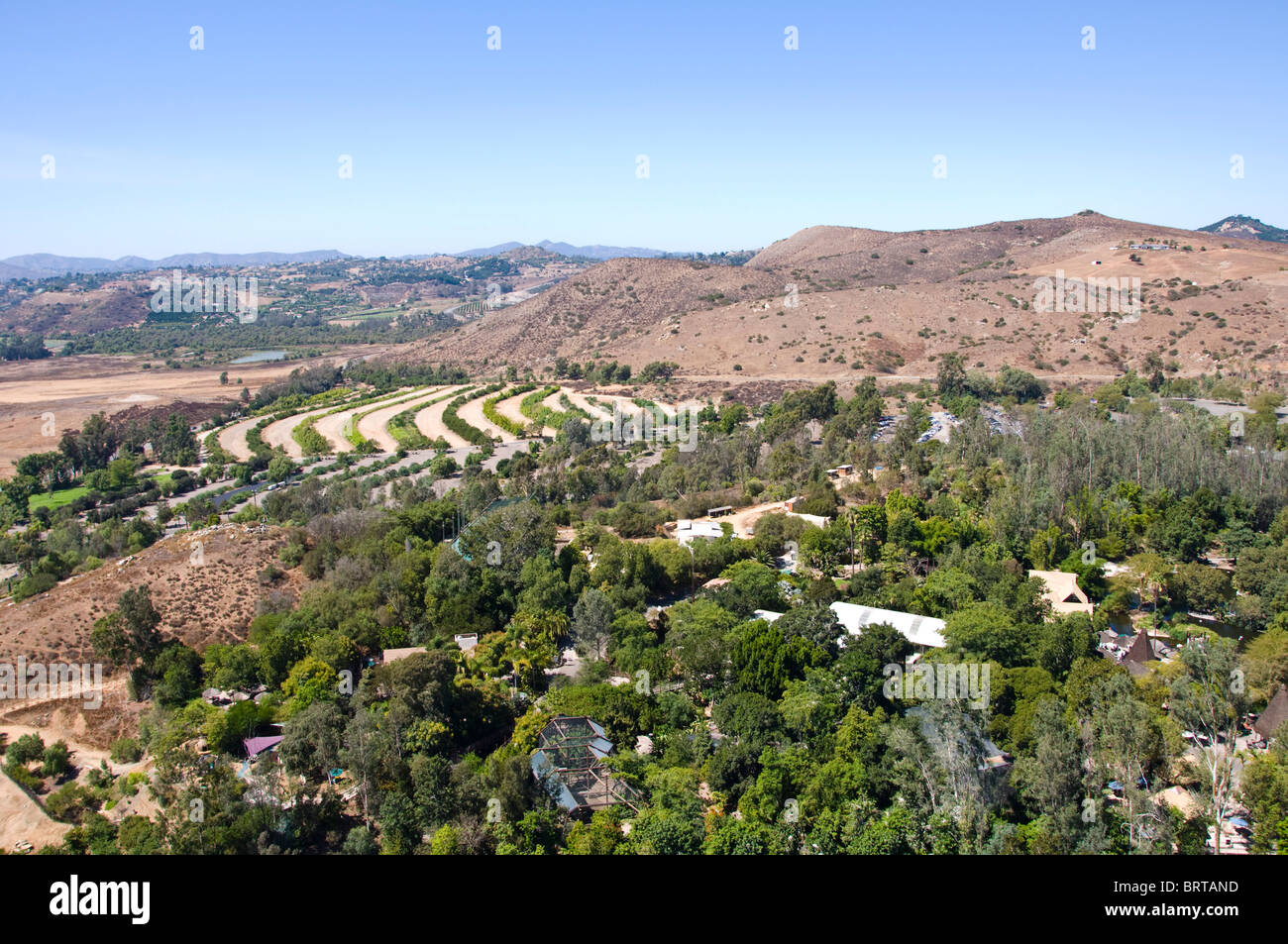 Aerial view of mountains Stock Photo - Alamy