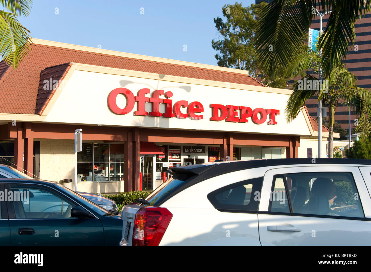 Office Depot Store front Stock Photo Alamy