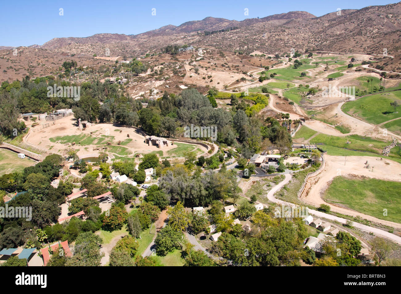 Aerial view of mountains Stock Photo - Alamy