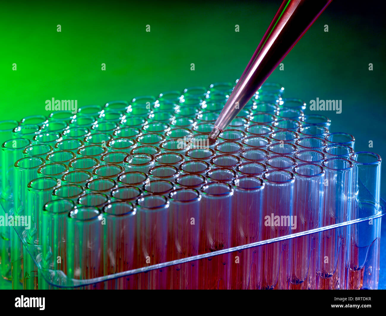 Blood test tubes colourful hires stock photography and images Alamy