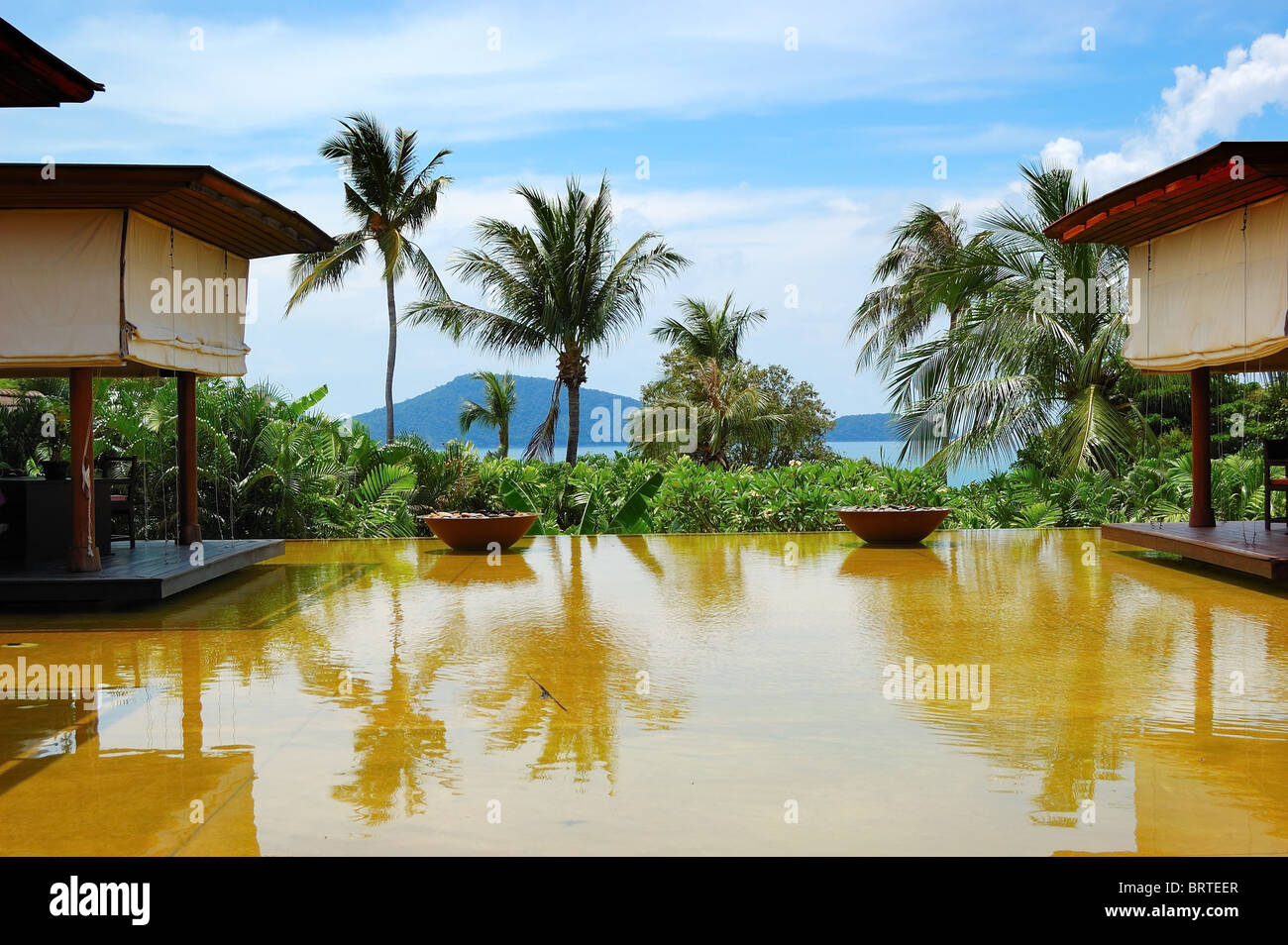 Phuket thailand pool area hi-res stock photography and images - Alamy