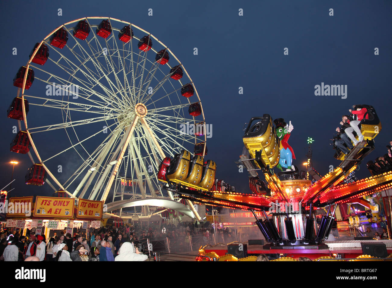 Goose fair rides hires stock photography and images Alamy