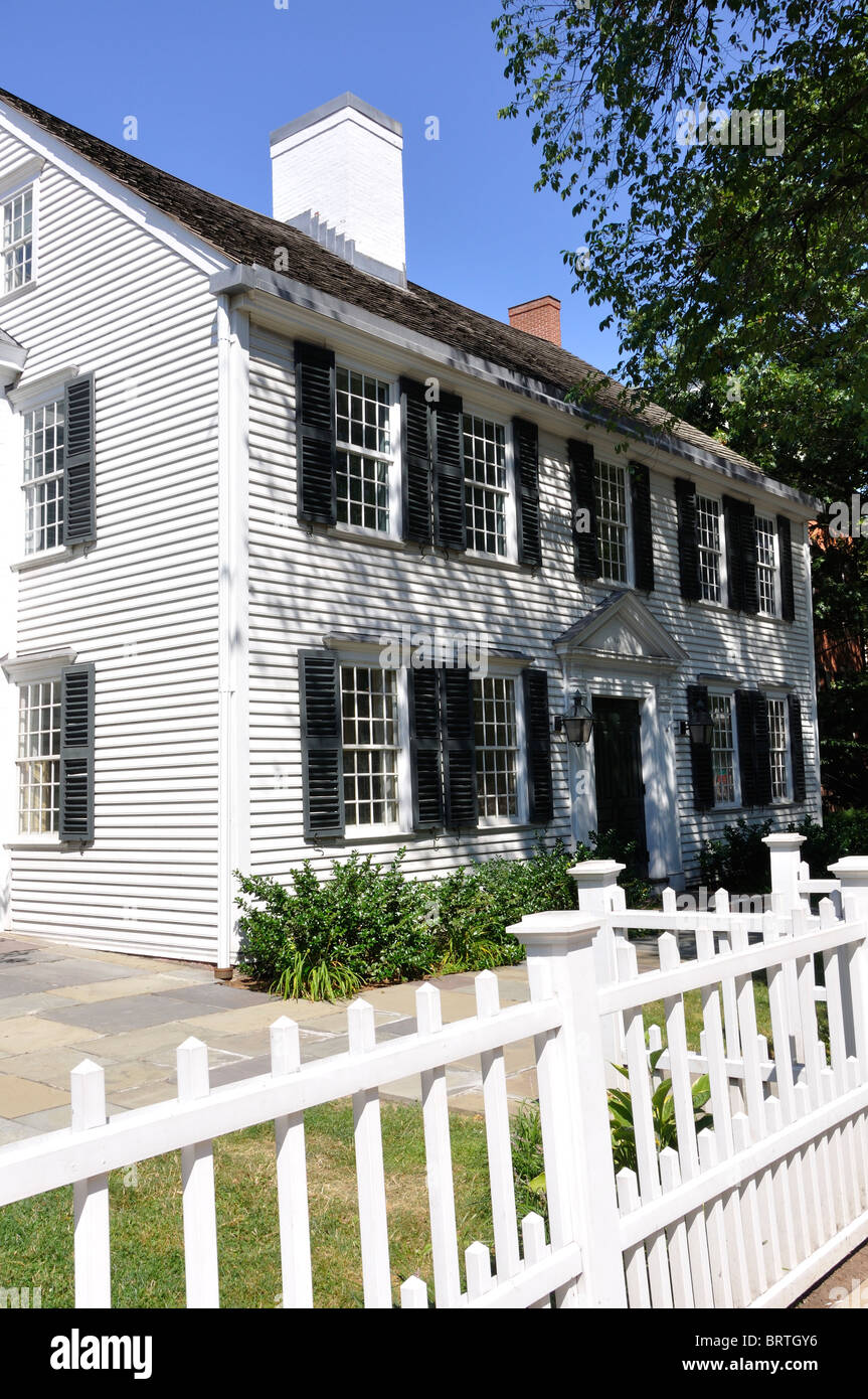 Yale University, New Haven, Connecticut, USA Visitor Center Stock