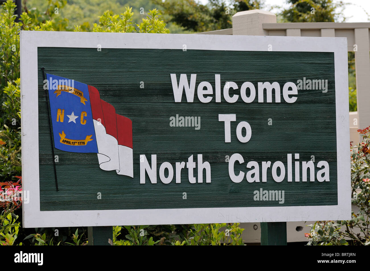 north carolina road sign hires stock photography and images