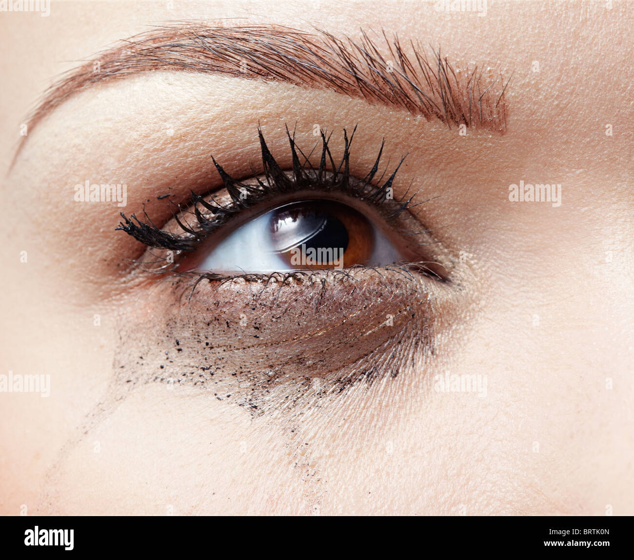 Mascara Smear Stock Photos & Mascara Smear Stock Images Alamy