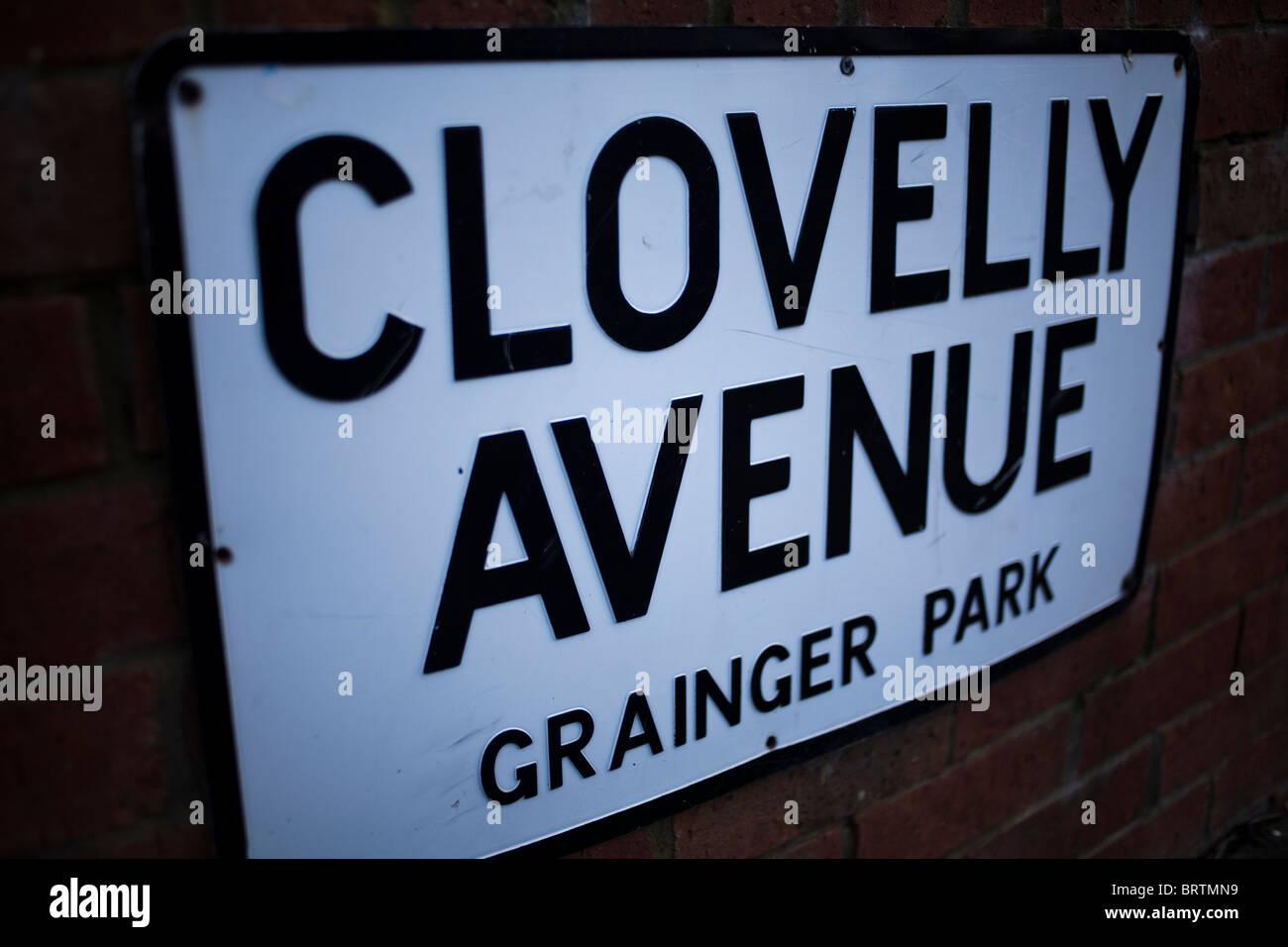 Clovelly Avenue in Newcastle upon Tyne Stock Photo Alamy
