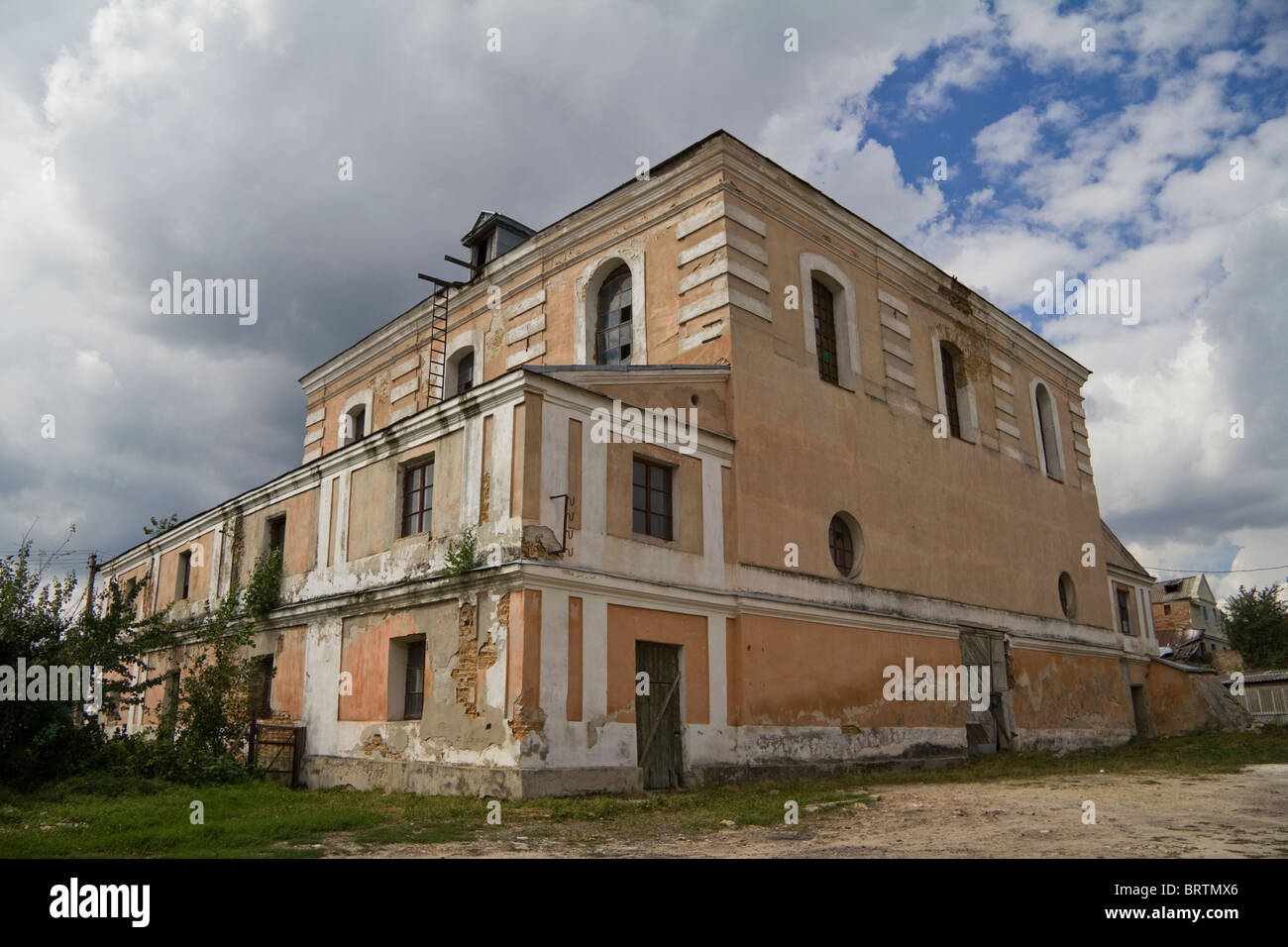 Dubno Synagogue Western Ukraine Stock Photo - Alamy
