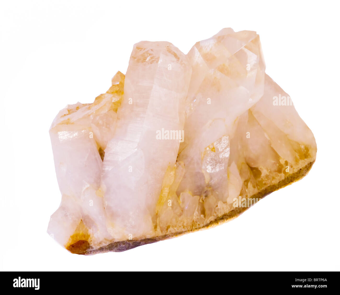 Quartz Crystals Stock Photo
