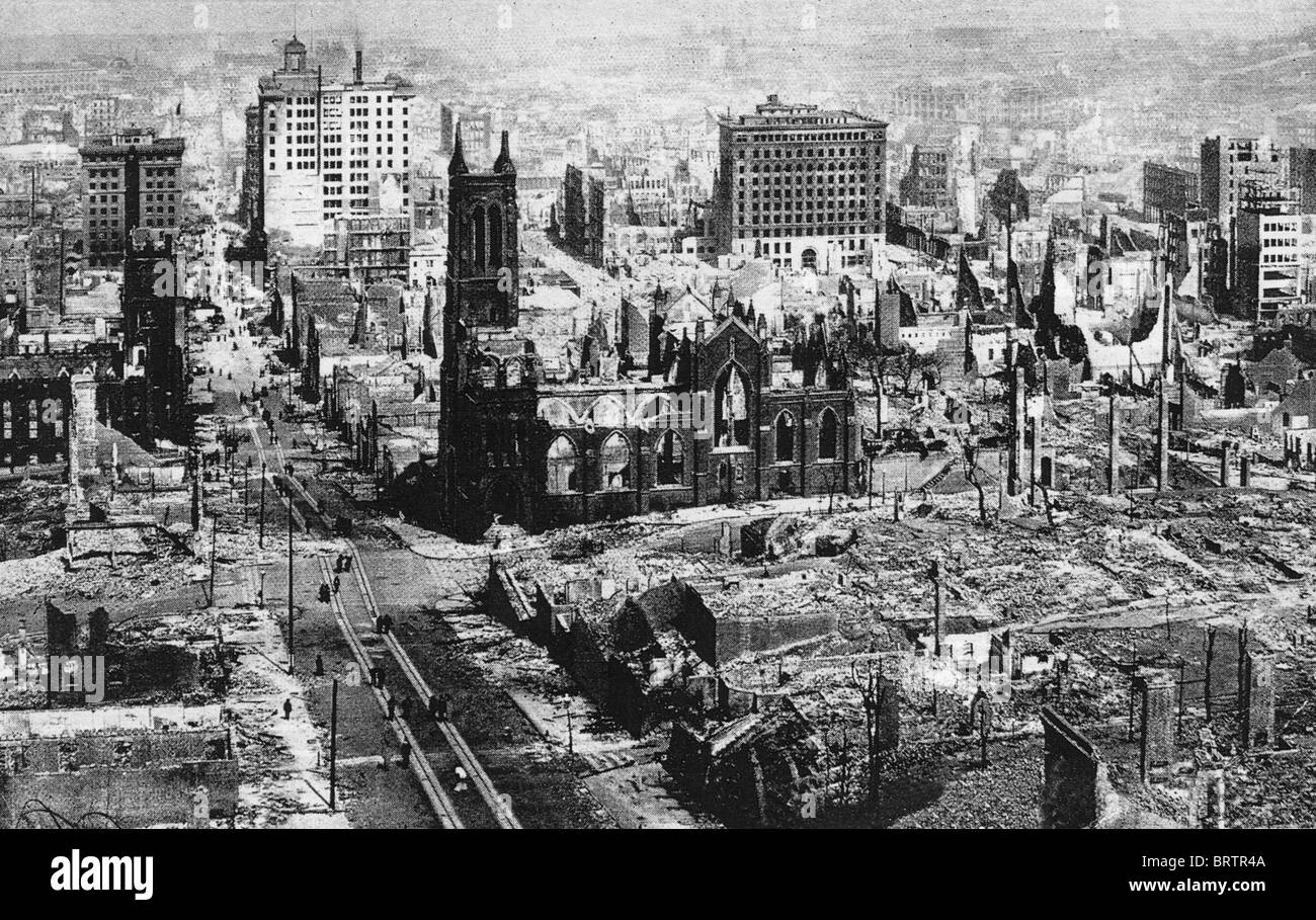 SAN FRANCISCO EARTHQUAKE 18 April 1906