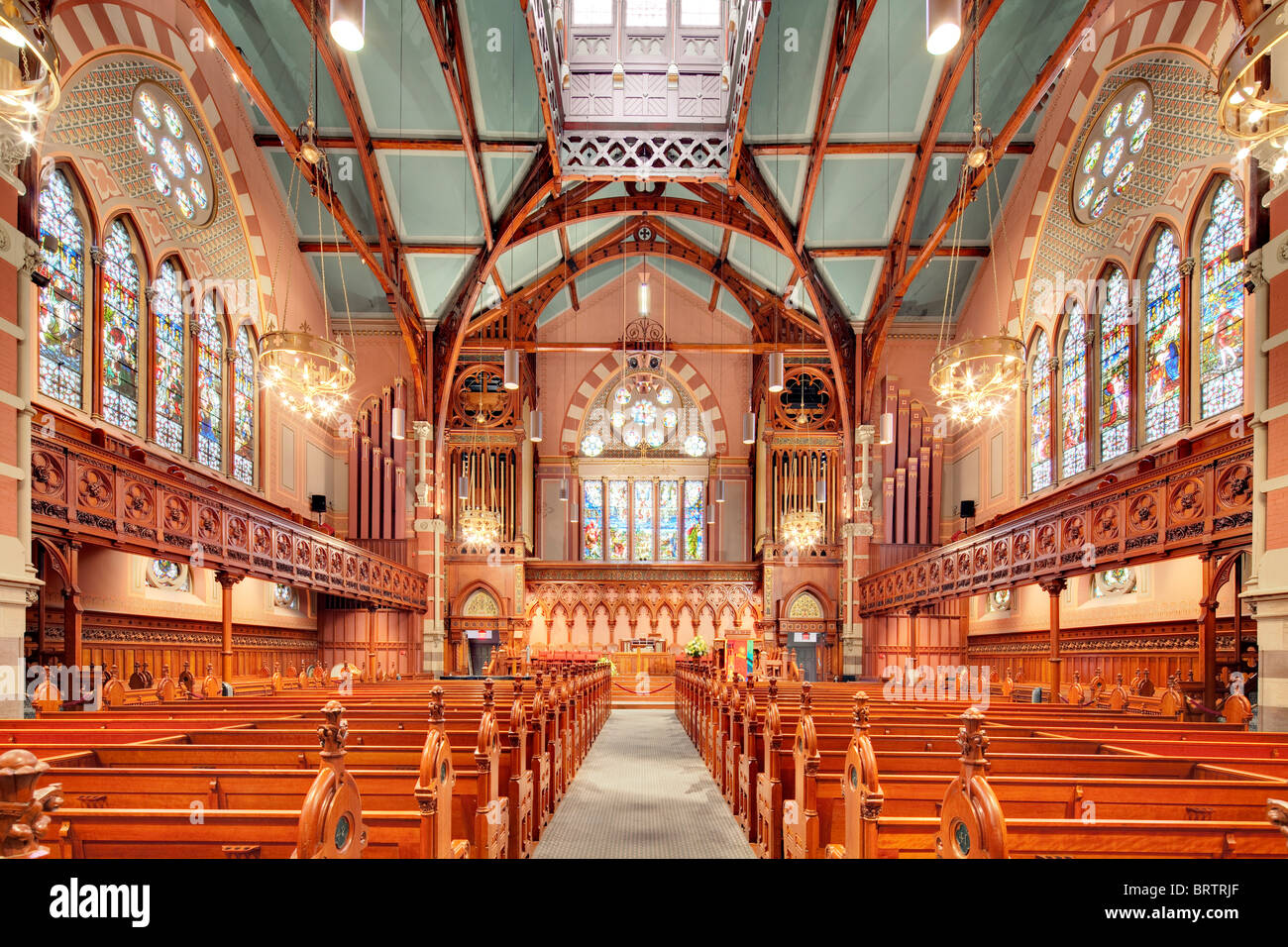 Old South Church, Boston, MA Stock Photo
