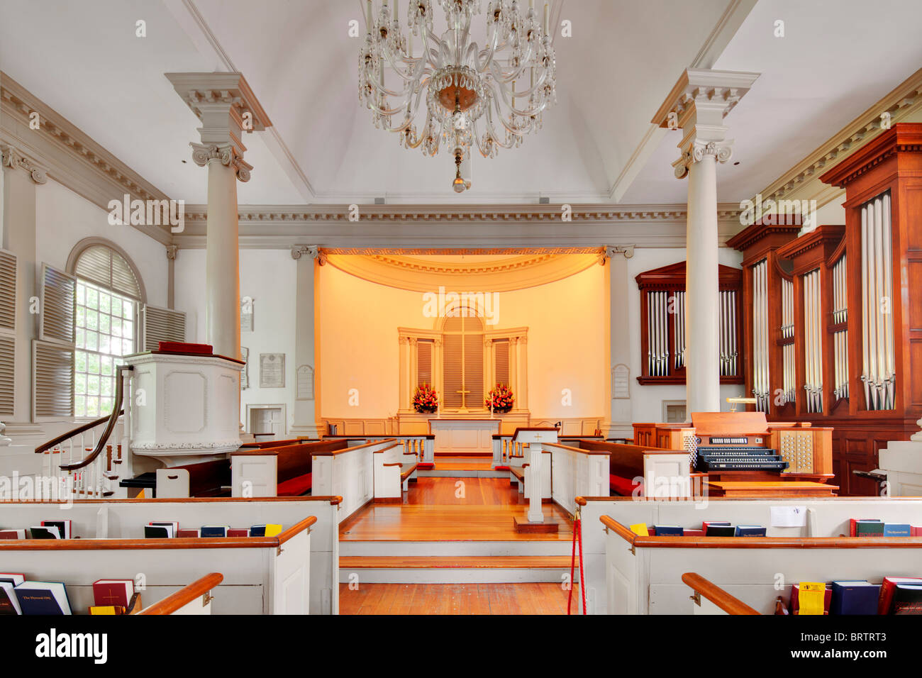 Christ Church, Cambridge, MA Stock Photo Alamy