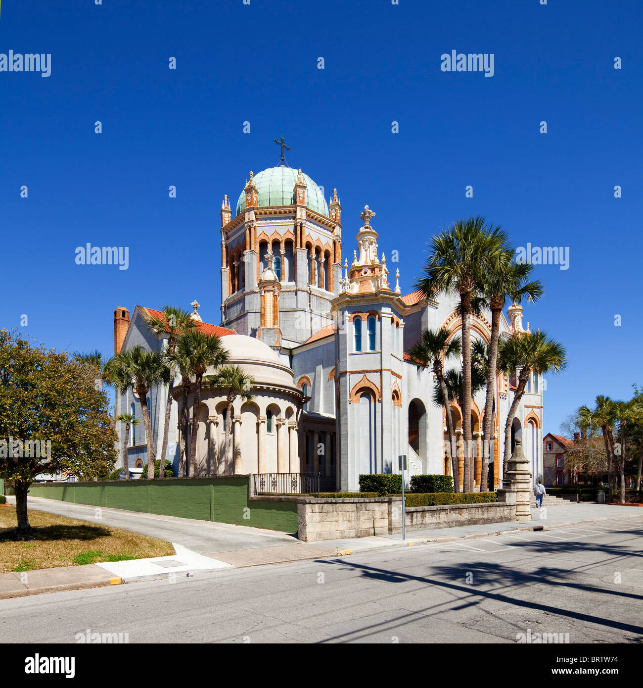 Memorial Presbyterian Church, St Augustine, Florida Stock Photo