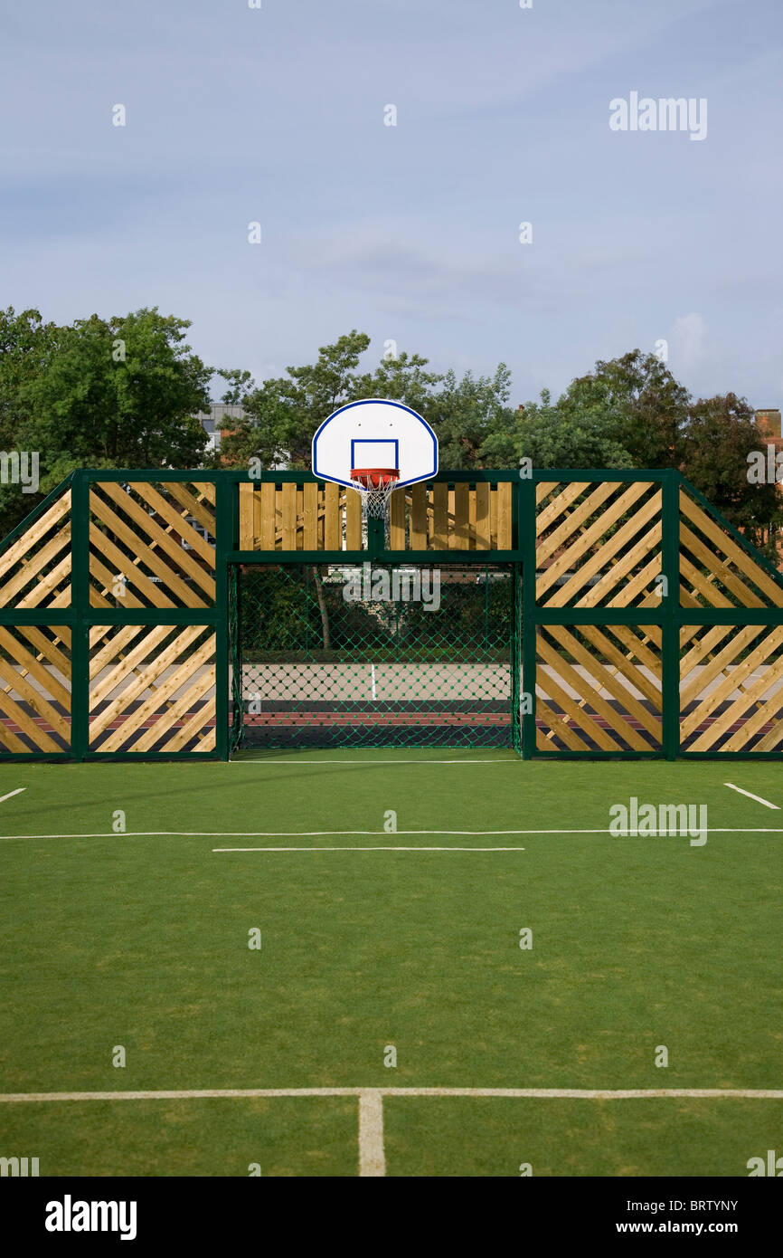 Football basketball court hires stock photography and images Alamy