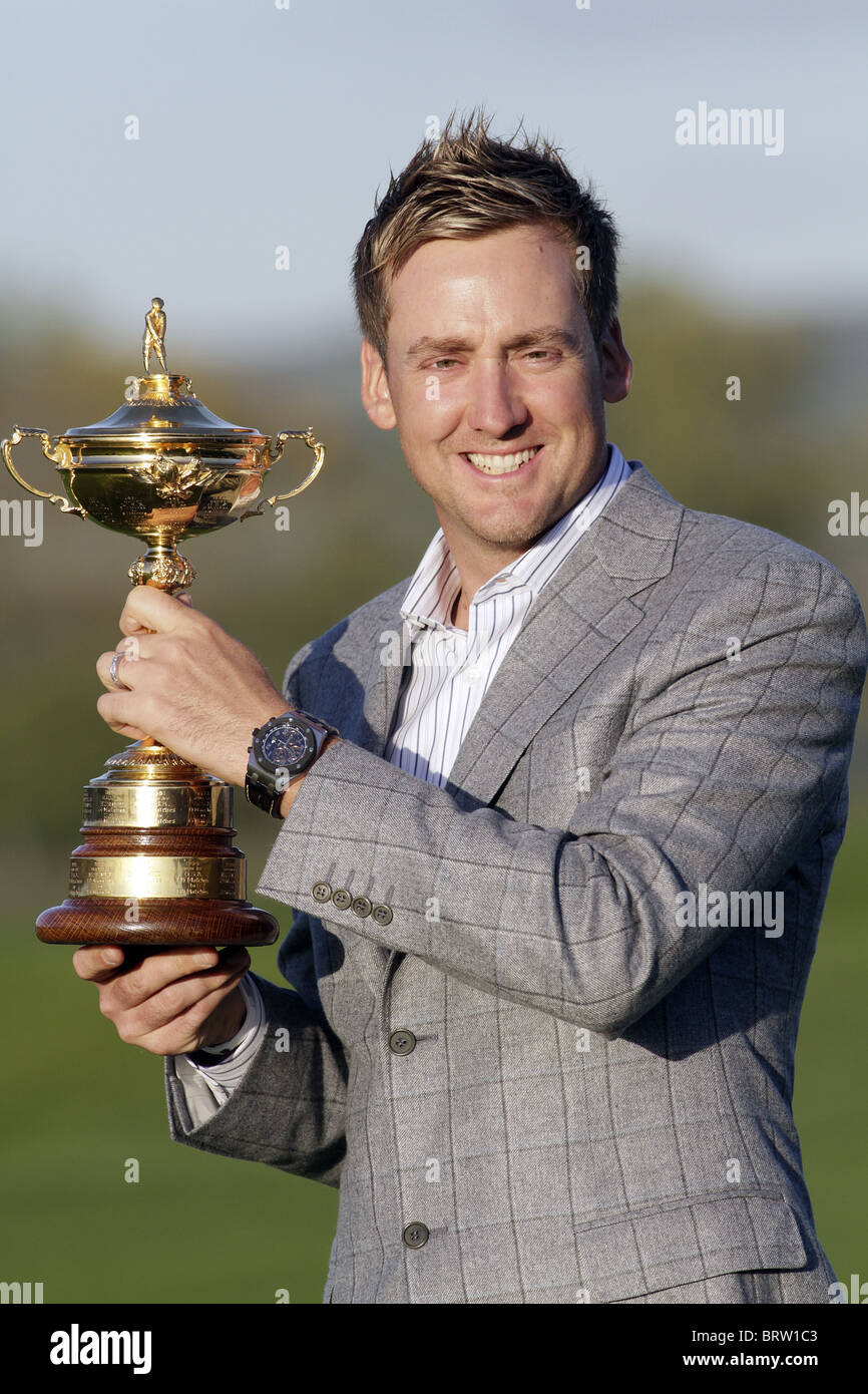 IAN POULTER EUROPE EUROPE CELTIC MANOR RESORT CITY OF NEWPORT WALES 04 October 2010 Stock Photo
