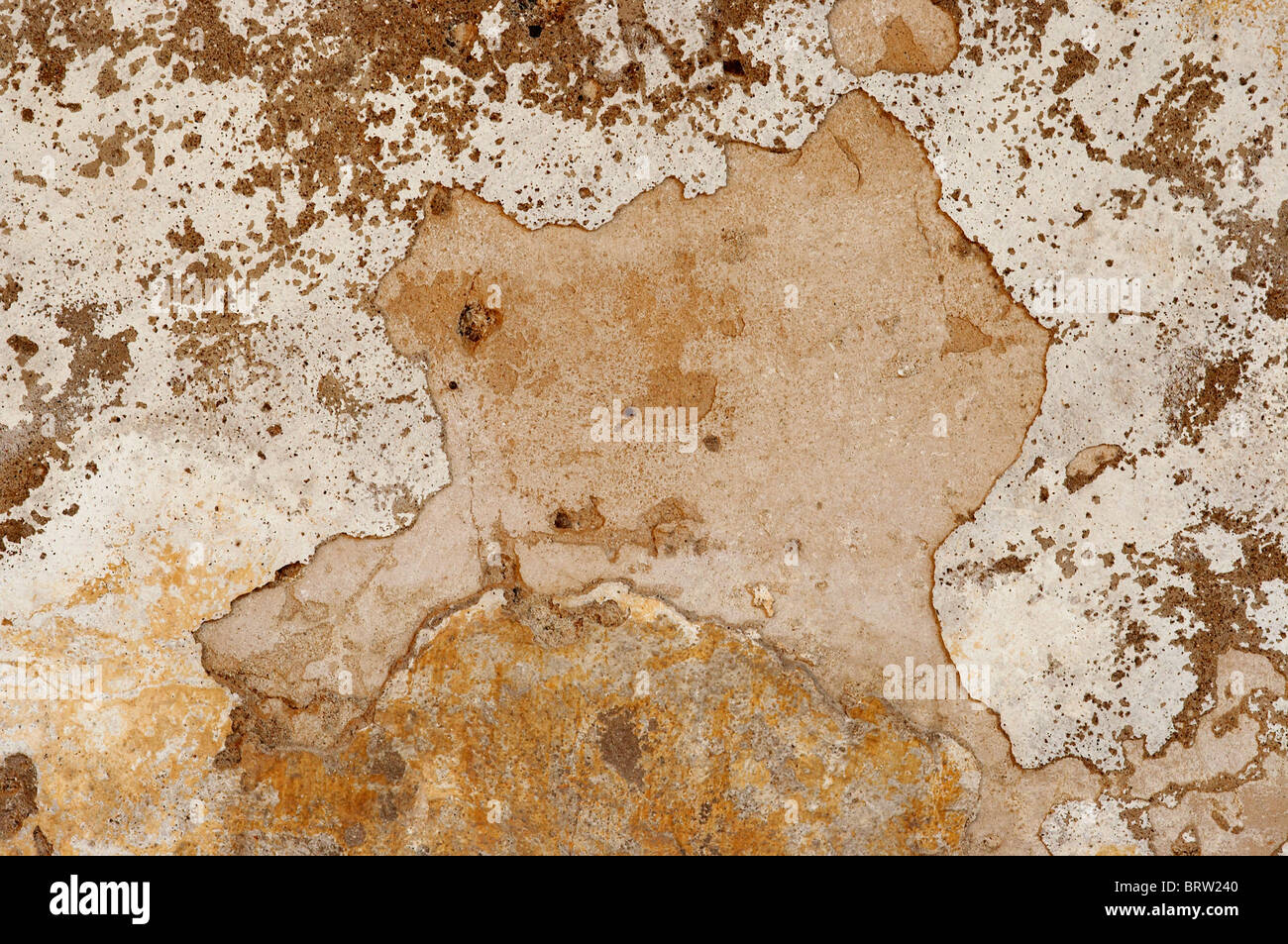 surface of the old plaster - old grunge wall Stock Photo