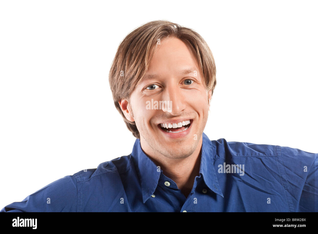 business man. isolated on white background Stock Photo - Alamy