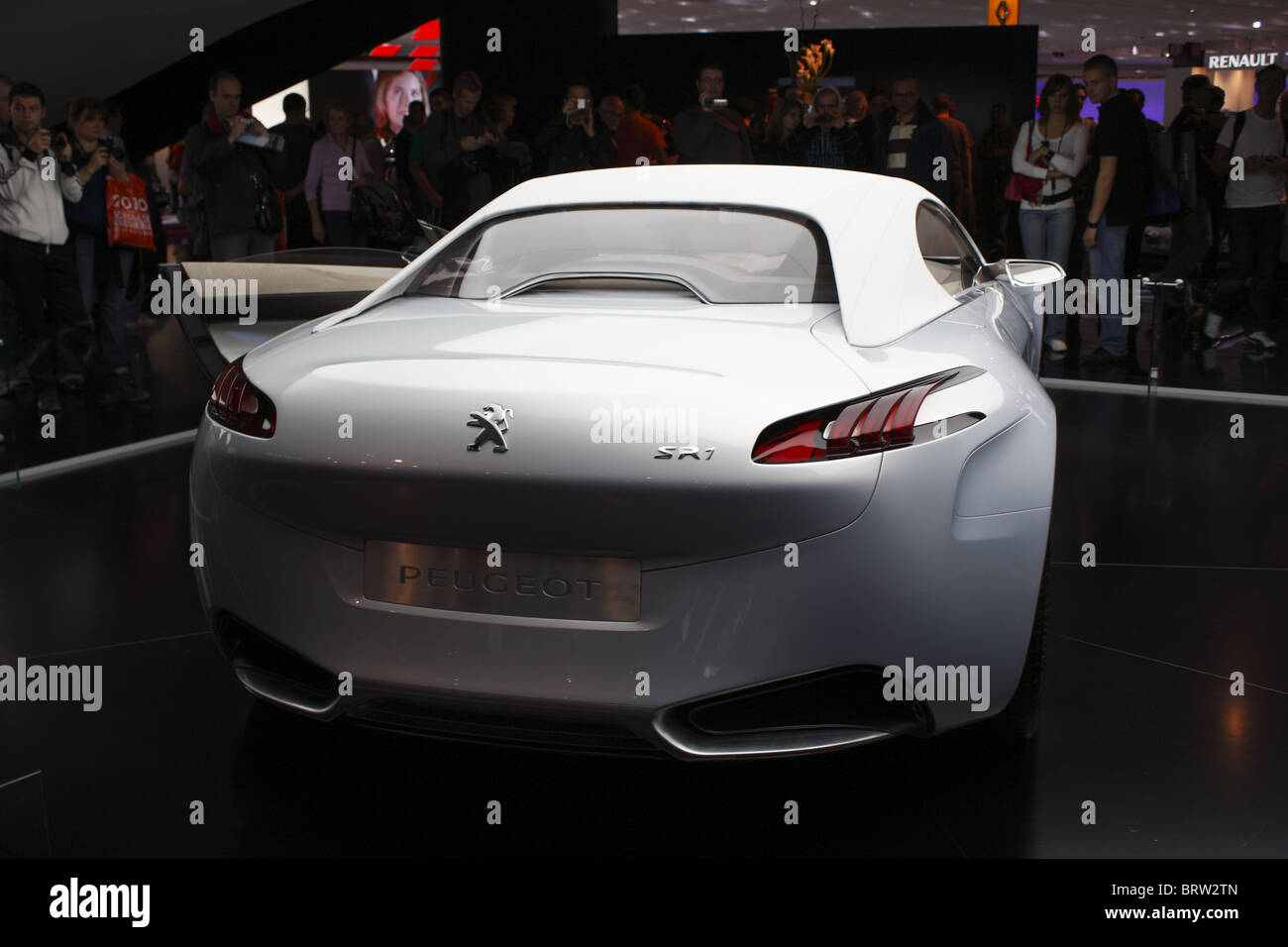 Peugeot Sr1 Motor Show Mondial De L Automobile Paris Stock