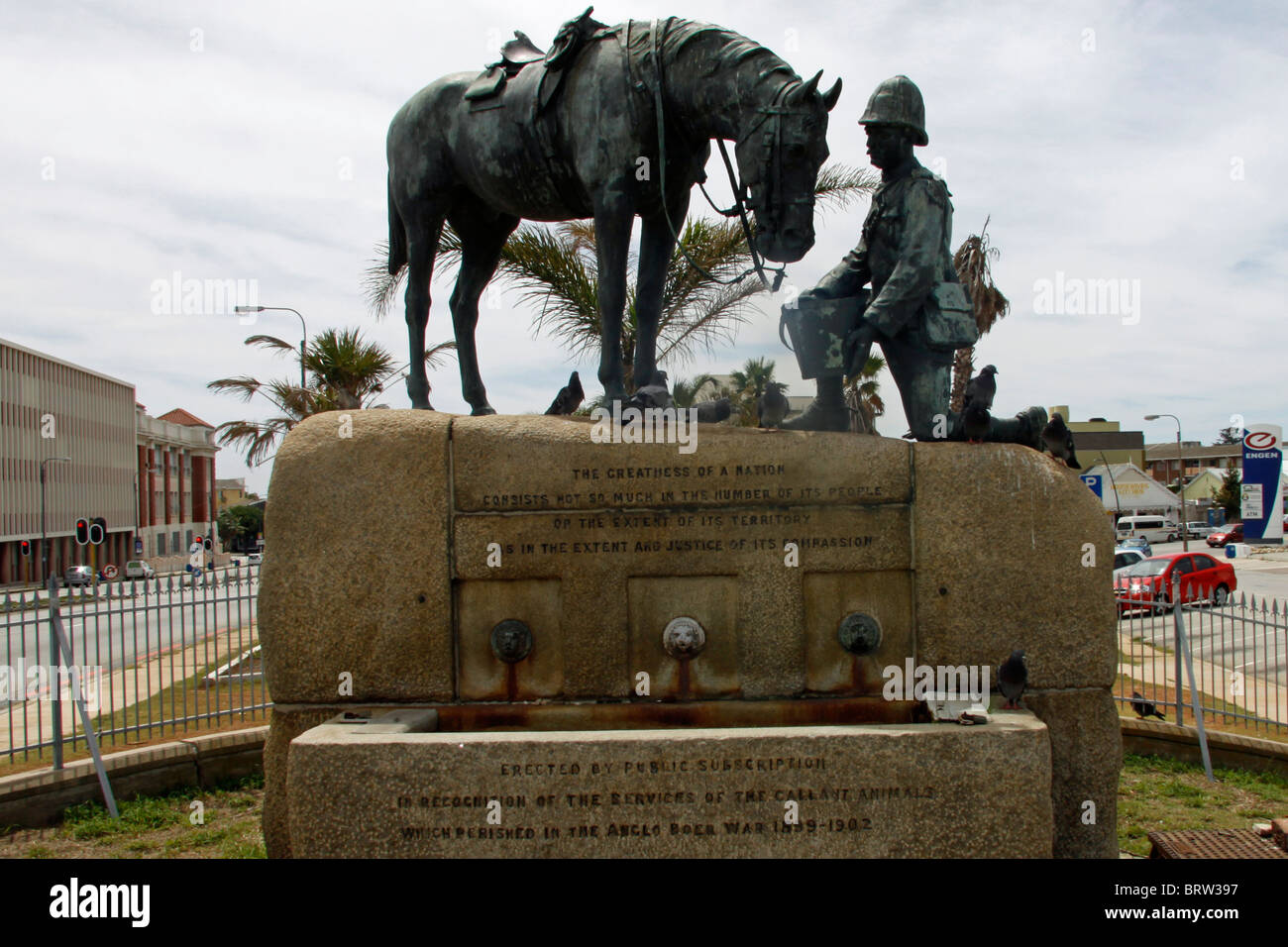 Memorial horse rider statue in hires stock photography and images Alamy