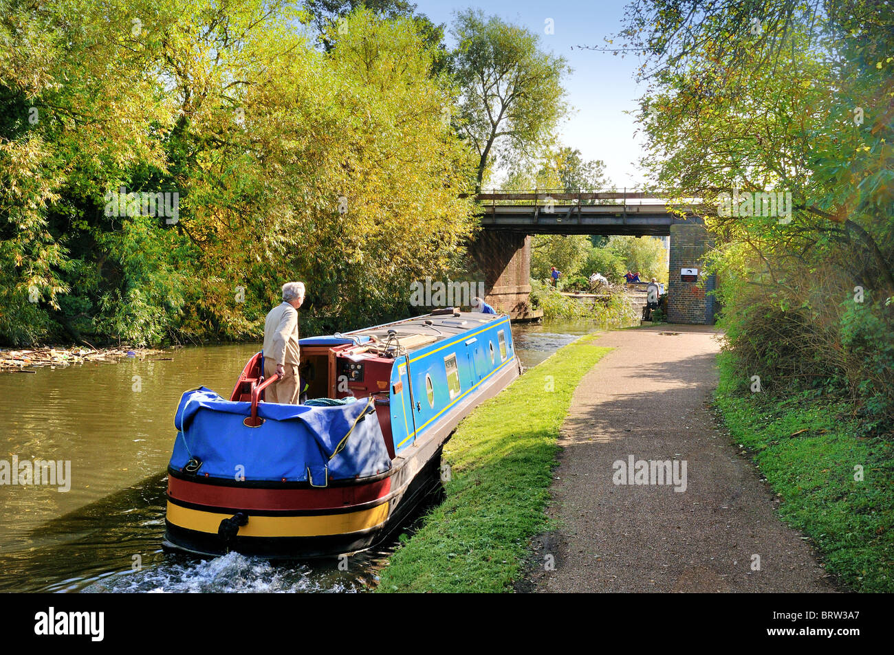 Grand Union canal Brentford , West London Stock Photo
