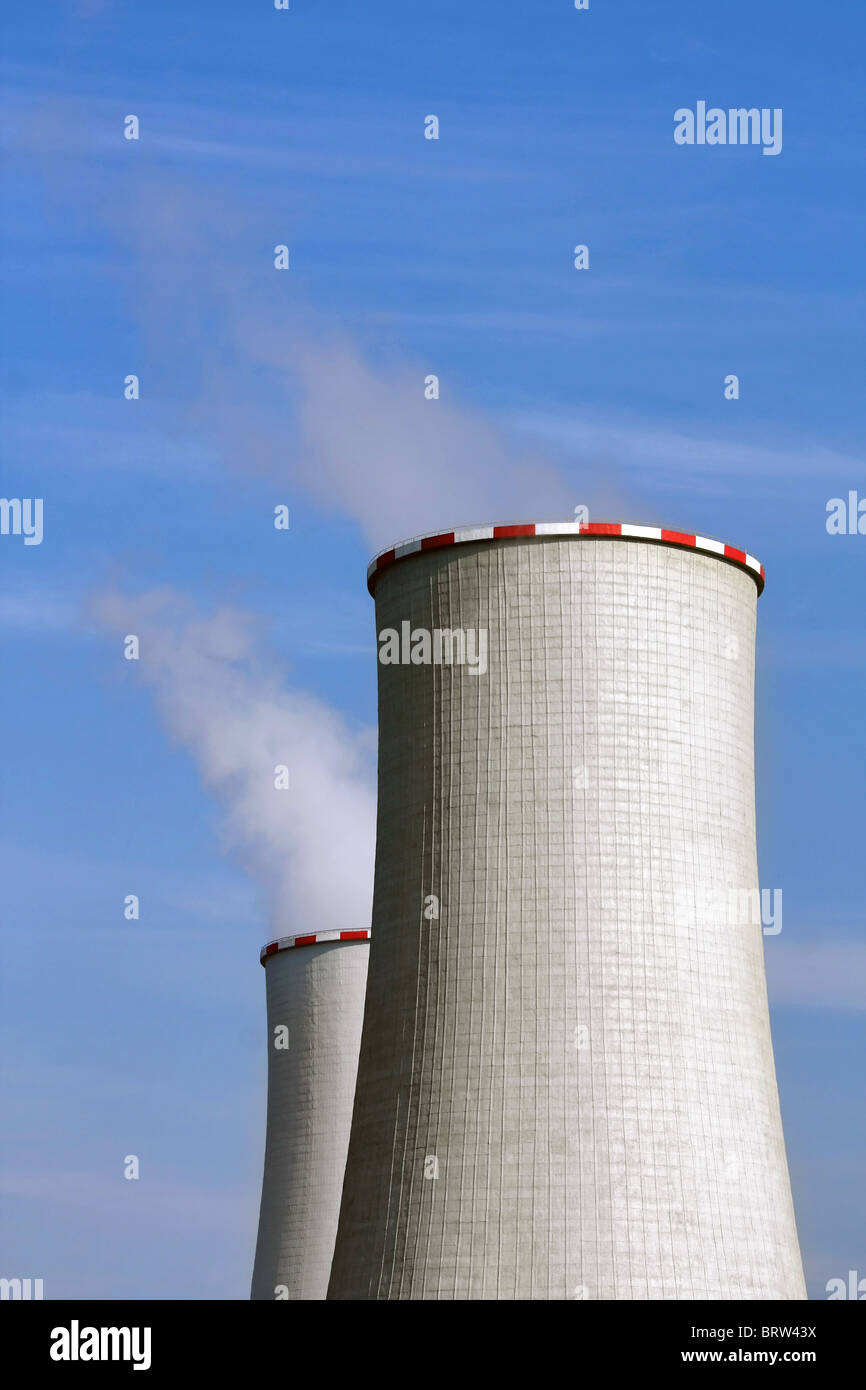 cooling towers Stock Photo