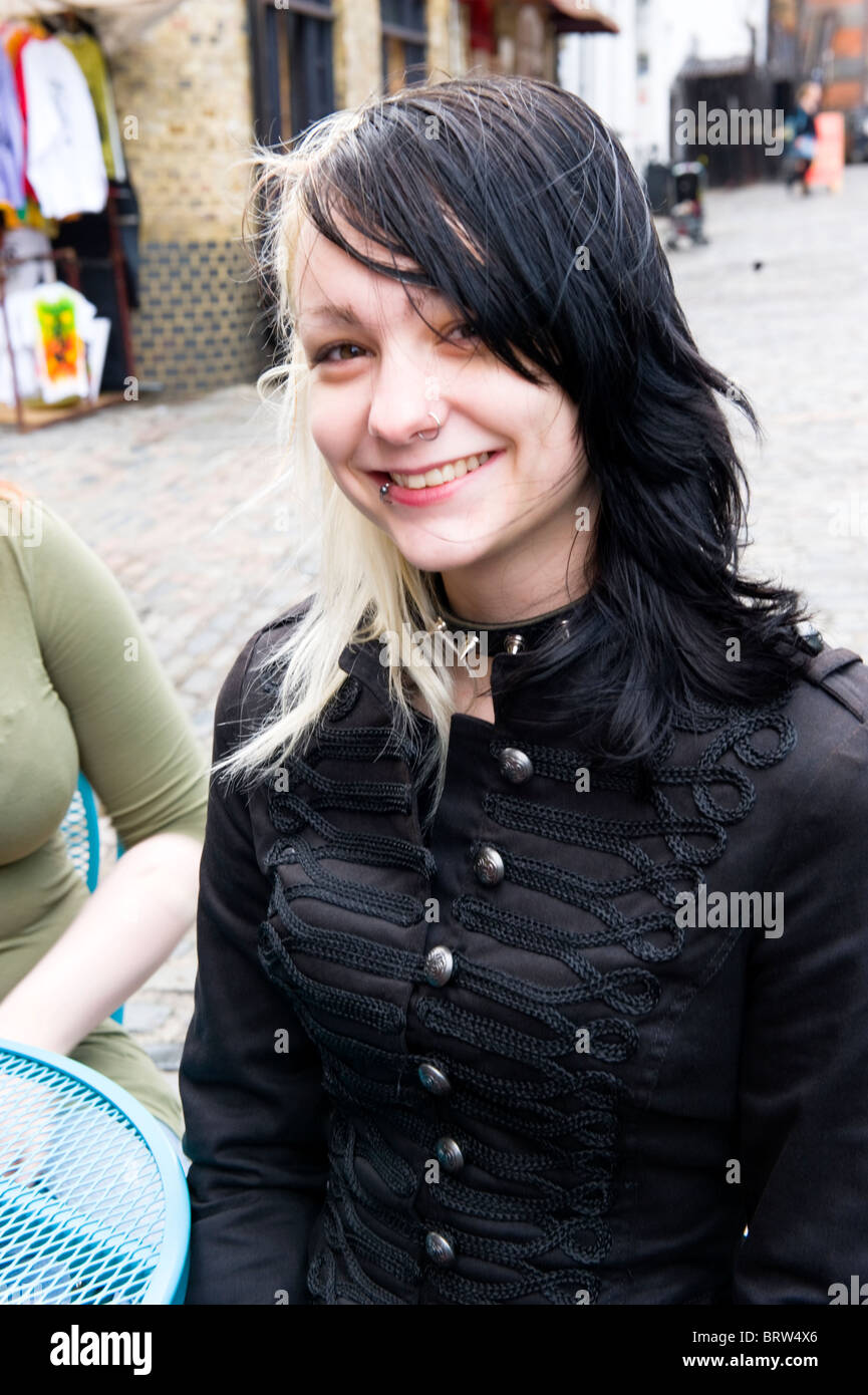 Camden Town Market Lock Beautiful Pretty Young Teenag