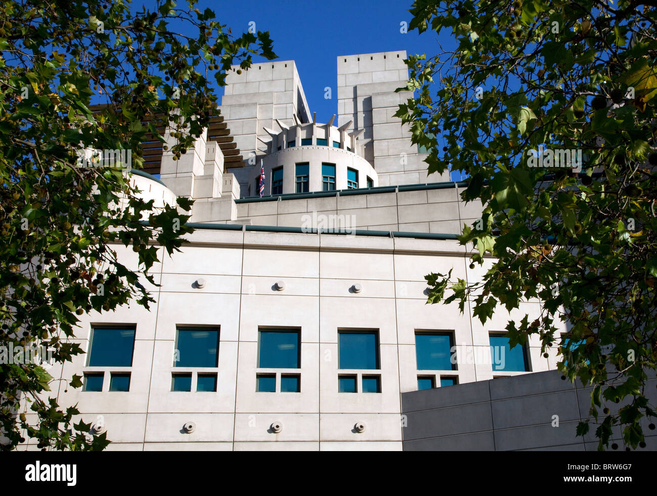 SIS Building (MI6), London Stock Photo