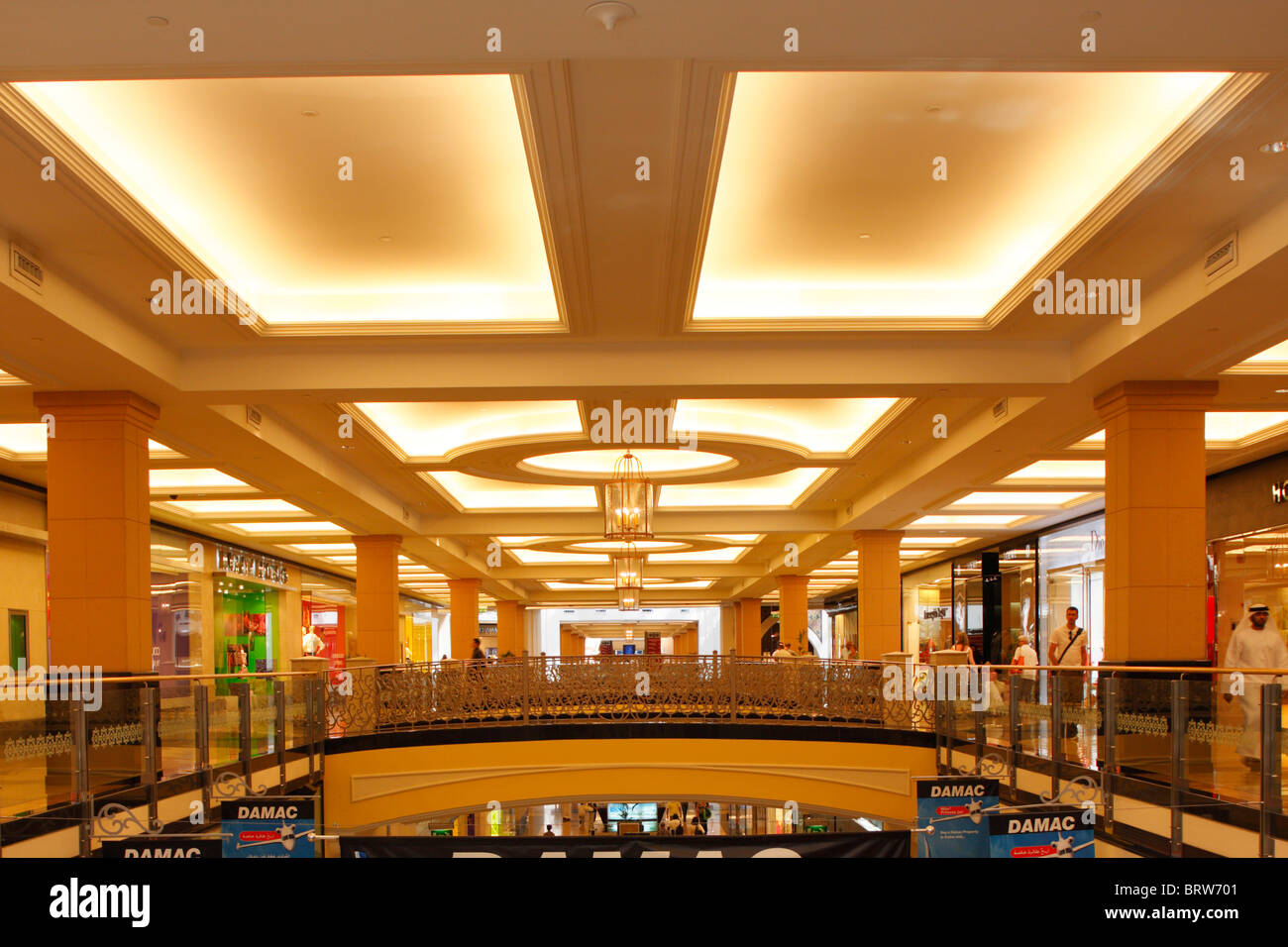 Interior of Ibn Battuta Mall, Dubai, United Arab Emirates Stock Photo