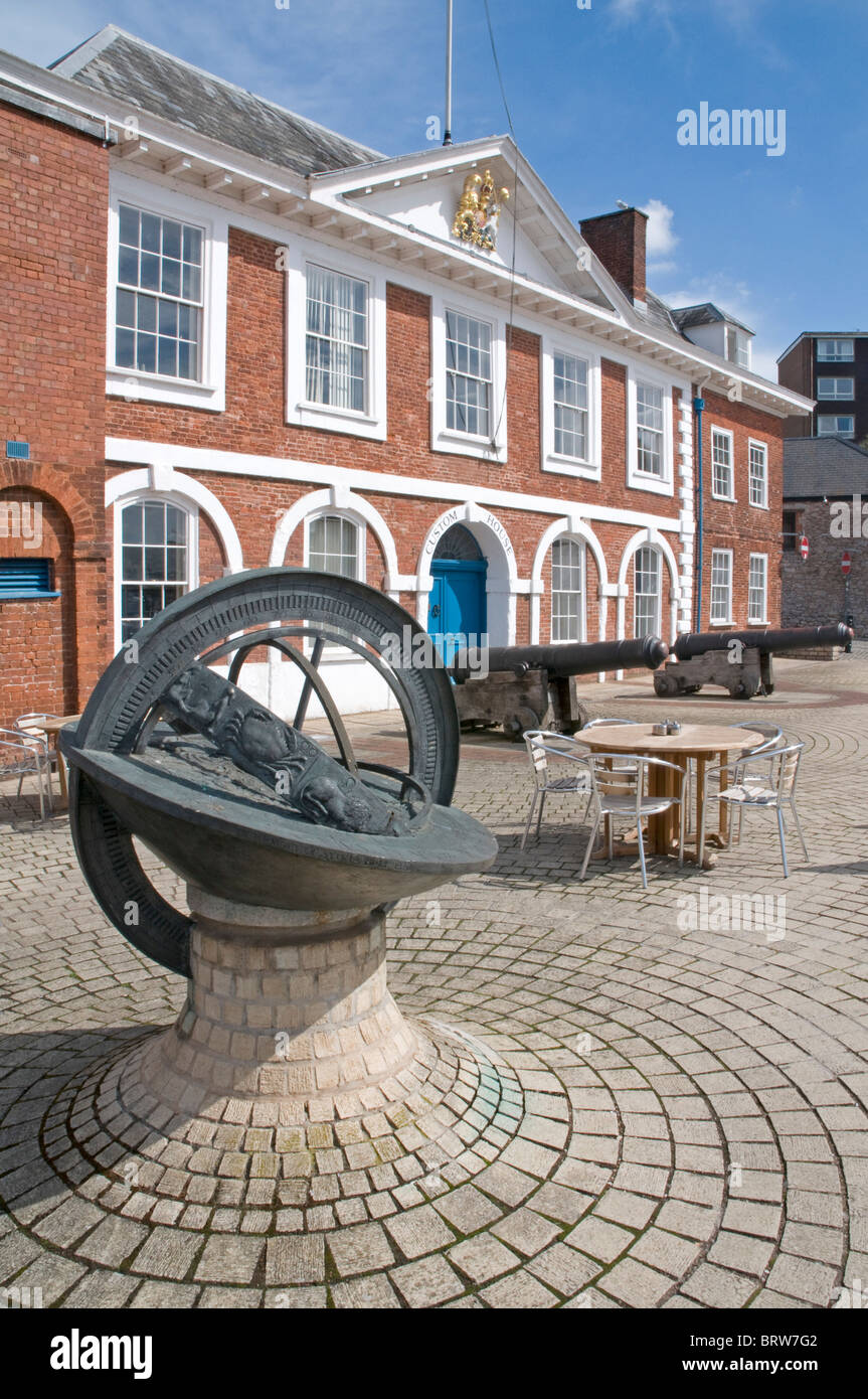 The Old Custom House, The Quay, Exeter Stock Photo - Alamy